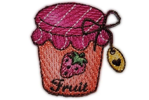 alles-meine.de GmbH Marmeladenglas 4,4 cm * 4,5 cm Bügelbild Aufnäher Applikation Erdbeere Sommer alles-meine.de GmbH Marmeladenglas 4,4 cm * 4,5 cm Bügelbild Aufnäher Applikation Erdbeere Sommer von alles-meine.de GmbH