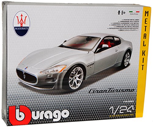 alles-meine.de GmbH Maserati GranTurismo Coupe Silber Ab 2007 Bausatz Kit 1/24 Burago Modell Auto mit individiuellem Wunschkennzeichen alles-meine.de GmbH Maserati GranTurismo Coupe Silber Ab 2007 Bausatz Kit 1/24 Burago Modell Auto mit individiuellem Wunschkennzeichen von alles-meine.de GmbH