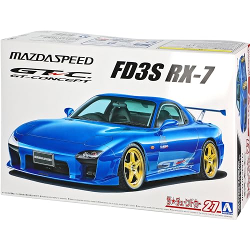 alles-meine.de GmbH Mazda RX-7 FD3S GT C Concept Coupe Blau 1991-2002 061473 Kit Bausatz 1/24 Aoshima Modell Auto mit individiuellem Wunschkennzeichen alles-meine.de GmbH Mazda RX-7 FD3S GT C Concept Coupe Blau 1991-2002 061473 Kit Bausatz 1/24 Aoshima Modell Auto mit individiuellem Wunschkennzeichen von alles-meine.de GmbH