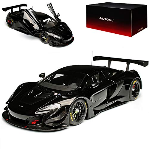 alles-meine.de GmbH McLaren 650 S GT3 Coupe Schwarz 2014-2017 81644 1/18 Auto*Art Modell Auto mit individiuellem Wunschkennzeichen von alles-meine.de GmbH