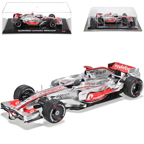 alles-meine.de GmbH McLaren MP4/23 Lewis Hamilton 2008 Formel 1 mit Sockel und Vitrine 1/24 Modell Auto mit individiuellem Wunschkennzeichen alles-meine.de GmbH McLaren MP4/23 Lewis Hamilton 2008 Formel 1 mit Sockel und Vitrine 1/24 Modell Auto mit individiuellem Wunschkennzeichen von alles-meine.de GmbH