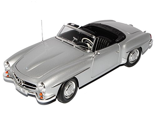 alles-meine.de GmbH Mercedes-B 190SL Cabrio Silber W121 1955-1963 1/18 Minichamps Modell Auto mit individiuellem Wunschkennzeichen alles-meine.de GmbH Mercedes-B 190SL Cabrio Silber W121 1955-1963 1/18 Minichamps Modell Auto mit individiuellem Wunschkennzeichen von alles-meine.de GmbH