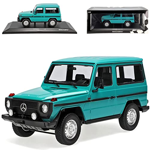 alles-meine.de GmbH Mercedes-B G-Klasse SWB W460 3 Türer Türkis Urmodell 1. Generation 1979-1990 1/18 Minichamps Modell Auto mit individiuellem Wunschkennzeichen alles-meine.de GmbH Mercedes-B G-Klasse SWB W460 3 Türer Türkis Urmodell 1. Generation 1979-1990 1/18 Minichamps Modell Auto mit individiuellem Wunschkennzeichen von alles-meine.de GmbH