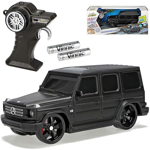 alles-meine.de GmbH Mercedes-B G-Klasse W463 Matt Schwarz Modell bis 2018 2.4 GHz RC Funkauto - inklusive Akku und Batterien - sofort startklar 1/24 Modell Auto mit individiuelle.. alles-meine.de GmbH Mercedes-B G-Klasse W463 Matt Schwarz Modell bis 2018 2.4 GHz RC Funkauto - inklusive Akku und Batterien - sofort startklar 1/24 Modell Auto mit individiuelle.. von alles-meine.de GmbH