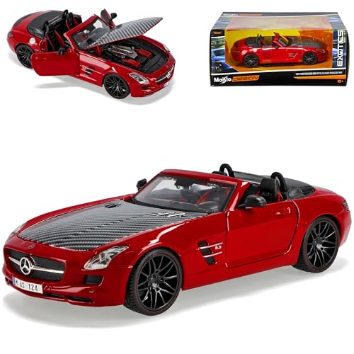 alles-meine.de GmbH Mercedes-B SLS AMG R197 Roadster Tuning Rot 2009-2014 1/24 Modell Auto mit individiuellem Wunschkennzeichen alles-meine.de GmbH Mercedes-B SLS AMG R197 Roadster Tuning Rot 2009-2014 1/24 Modell Auto mit individiuellem Wunschkennzeichen von alles-meine.de GmbH