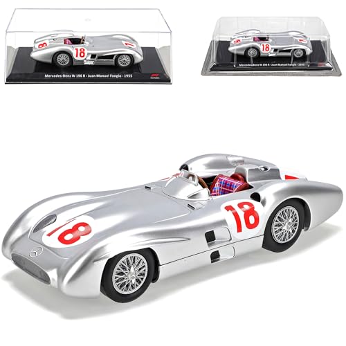 alles-meine.de GmbH Mercedes-B. W196 R Juan Manuel Fangio 1955 Formel 1 mit Sockel und Vitrine 1/24 Modell Auto alles-meine.de GmbH Mercedes-B. W196 R Juan Manuel Fangio 1955 Formel 1 mit Sockel und Vitrine 1/24 Modell Auto von alles-meine.de GmbH