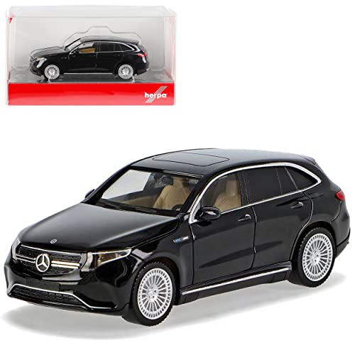 Mercedes-B EQC N293 SUV AMG Schwarz Ab 2019 H0 1/87 Herpa Modell Auto mit individiuellem Wunschkennzeichen Mercedes-B EQC N293 SUV AMG Schwarz Ab 2019 H0 1/87 Herpa Modell Auto mit individiuellem Wunschkennzeichen von alles-meine.de GmbH