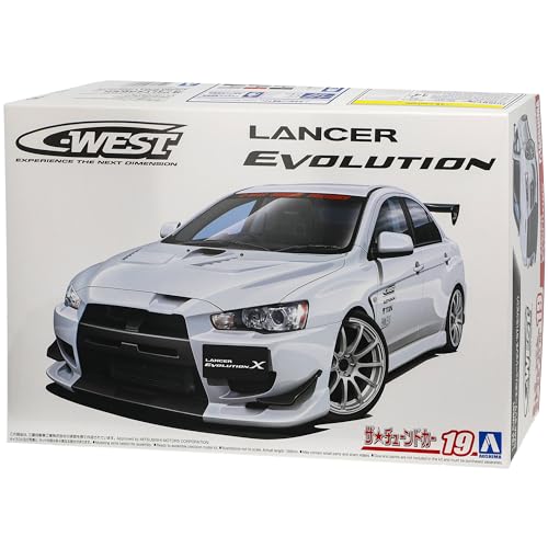 alles-meine.de GmbH Mitsubishi Lancer Evolution Evo X Weiss C-West Ab 2008 58978 Nr 19 Kit Bausatz 1/24 Aoshima Modell Auto mit individiuellem Wunschkennzeichen alles-meine.de GmbH Mitsubishi Lancer Evolution Evo X Weiss C-West Ab 2008 58978 Nr 19 Kit Bausatz 1/24 Aoshima Modell Auto mit individiuellem Wunschkennzeichen von alles-meine.de GmbH