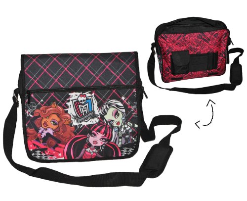 alles-meine.de GmbH Monster High Umhängetasche/Schultertasche/Laptoptasche abwischbar groß - Kindertasche Tasche Stoff Mädchen große Tragetasche auch für Laptop alles-meine.de GmbH Monster High Umhängetasche/Schultertasche/Laptoptasche abwischbar groß - Kindertasche Tasche Stoff Mädchen große Tragetasche auch für Laptop von alles-meine.de GmbH