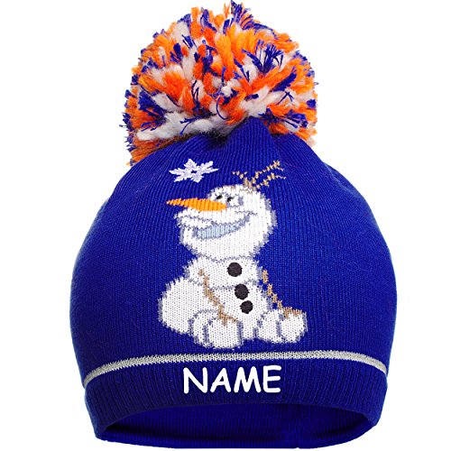 alles-meine.de GmbH Mütze/Strickmütze - die Eiskönigin - Frozen/Schneemann Olaf - inkl. Name - Größe 55 - Baumwoll Futter/Baumwollmütze - Bommel - Bommelmütze/Pudelmü.. alles-meine.de GmbH Mütze/Strickmütze - die Eiskönigin - Frozen/Schneemann Olaf - inkl. Name - Größe 55 - Baumwoll Futter/Baumwollmütze - Bommel - Bommelmütze/Pudelmü.. von alles-meine.de GmbH