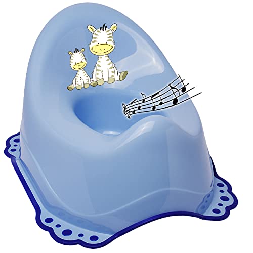 alles-meine.de GmbH Musik & Sound - Anti RUTSCH - Töpfchen/Nachttopf/Babytopf - blau Tiere - Zebra Bieco - Melody - mit großer Lehne + Spritzschutz - rutschfest antirutsc.. alles-meine.de GmbH Musik & Sound - Anti RUTSCH - Töpfchen/Nachttopf/Babytopf - blau Tiere - Zebra Bieco - Melody - mit großer Lehne + Spritzschutz - rutschfest antirutsc.. von alles-meine.de GmbH