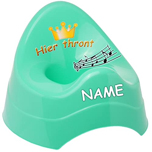 alles-meine.de GmbH Musik & Sound - Töpfchen/Nachttopf/Babytopf - türkis - blau - Mint Hier thront inkl. Name - Bieco - Melody - mit großer Lehne + Spritzschutz - Babytöp.. alles-meine.de GmbH Musik & Sound - Töpfchen/Nachttopf/Babytopf - türkis - blau - Mint Hier thront inkl. Name - Bieco - Melody - mit großer Lehne + Spritzschutz - Babytöp.. von alles-meine.de GmbH