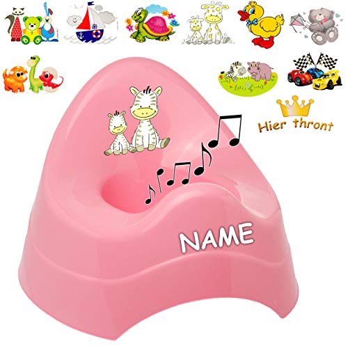 alles-meine.de GmbH Musik & Sound - Töpfchen/Nachttopf/Babytopf - rosa - pink Motiv-Mix - Mädchen inkl. Name - Bieco - Melody - mit großer Lehne + Spritzschutz - Babytöpf.. alles-meine.de GmbH Musik & Sound - Töpfchen/Nachttopf/Babytopf - rosa - pink Motiv-Mix - Mädchen inkl. Name - Bieco - Melody - mit großer Lehne + Spritzschutz - Babytöpf.. von alles-meine.de GmbH