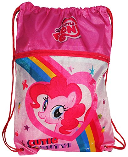 alles-meine.de GmbH My Little Pony - Sportbeutel - Turnbeutel - Schuhbeutel - wasserabweisend abwischbar - für Kinder - Schulbeutel Kindergarten - Mädchen/Sporttasche - Kin.. von alles-meine.de GmbH