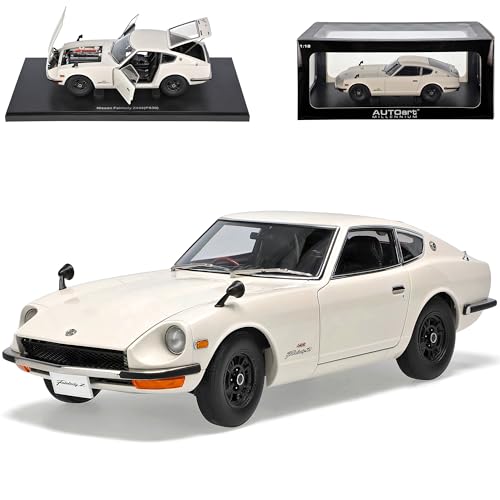 alles-meine.de GmbH Nisan Fairlady 240Z Z432 Coupe Weiss 1969-1978 77438 1/18 AutoArt Modell Auto mit individiuellem Wunschkennzeichen von alles-meine.de GmbH