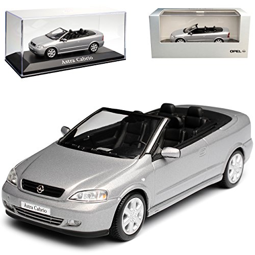 alles-meine.de GmbH Opel Astra G Cabrio Silber Grau 1998-2005 1/43 Minichamps Modell Auto mit individiuellem Wunschkennzeichen alles-meine.de GmbH Opel Astra G Cabrio Silber Grau 1998-2005 1/43 Minichamps Modell Auto mit individiuellem Wunschkennzeichen von alles-meine.de GmbH