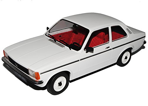 alles-meine.de GmbH Opel Kadett C2 Limousine Weiss 1973-1979 Triple 9 1/18 PremiumX Modell Auto mit individiuellem Wunschkennzeichen von alles-meine.de GmbH