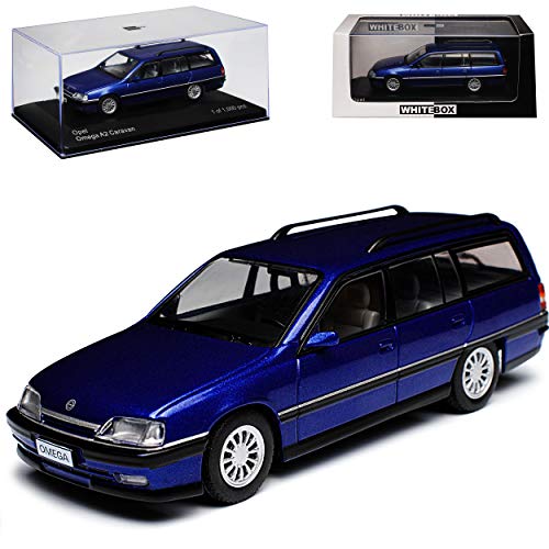 alles-meine.de GmbH Opel Omega Caravan Kombi Blau 1986-1993 limitiert 1 von 1000 Stück 1/43 Whitebox Modell Auto mit individiuellem Wunschkennzeichen alles-meine.de GmbH Opel Omega Caravan Kombi Blau 1986-1993 limitiert 1 von 1000 Stück 1/43 Whitebox Modell Auto mit individiuellem Wunschkennzeichen von alles-meine.de GmbH