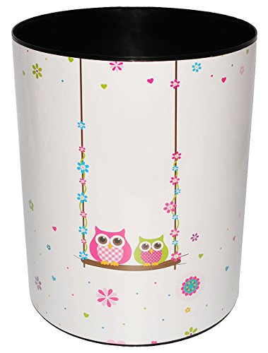 alles-meine.de GmbH Papierkorb/Behälter - Eulen auf Schaukel - aus Kunststoff - Mülleimer/Eimer - Aufbewahrungsbox für Kinder - Mädchen & Jungen - Abfalleimer - Tiere - E.. alles-meine.de GmbH Papierkorb/Behälter - Eulen auf Schaukel - aus Kunststoff - Mülleimer/Eimer - Aufbewahrungsbox für Kinder - Mädchen & Jungen - Abfalleimer - Tiere - E.. von alles-meine.de GmbH