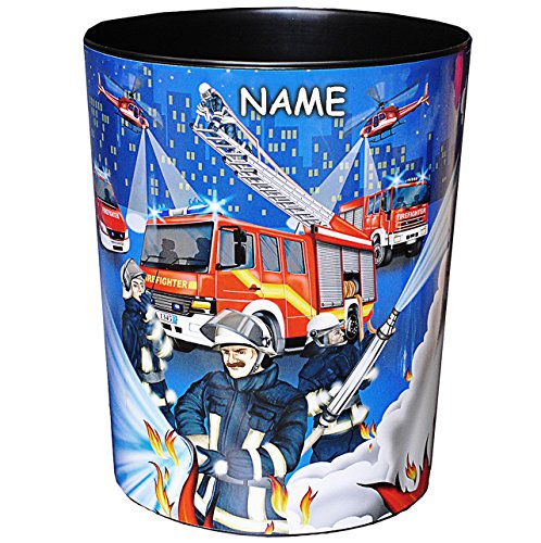 alles-meine.de GmbH Papierkorb/Behälter - Feuerwehr & Feuerwehrmann - incl. Name - aus Kunststoff - Mülleimer/Eimer - Aufbewahrungsbox für Kinder/Büro - Mädchen & Junge.. alles-meine.de GmbH Papierkorb/Behälter - Feuerwehr & Feuerwehrmann - incl. Name - aus Kunststoff - Mülleimer/Eimer - Aufbewahrungsbox für Kinder/Büro - Mädchen & Junge.. von alles-meine.de GmbH