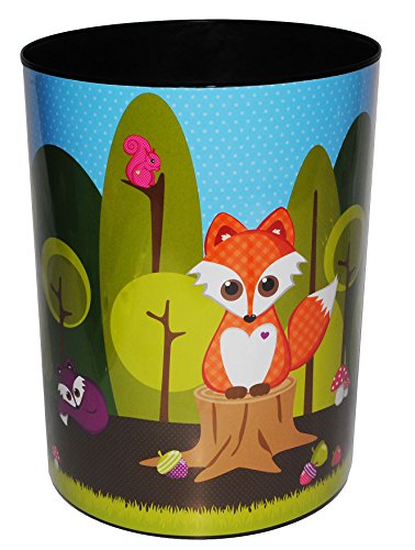 alles-meine.de GmbH Papierkorb - Fuchs & Waldtiere - Kunststoff - Mülleimer Eimer Aufbewahrungsbox - für Kinder/Mädchen & Jungen - Tiere - Igel Eichhörnchen - Waldtier/Abfall.. alles-meine.de GmbH Papierkorb - Fuchs & Waldtiere - Kunststoff - Mülleimer Eimer Aufbewahrungsbox - für Kinder/Mädchen & Jungen - Tiere - Igel Eichhörnchen - Waldtier/Abfall.. von alles-meine.de GmbH