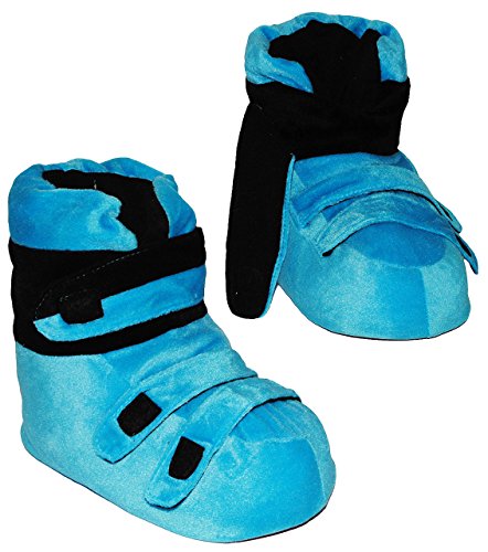 alles-meine.de GmbH Plüschhausschuhe/Hausschuhe - Skischuhe - Gr. 39 bis 42 - SUPERWARM - gefütterte Plüschhausschuhe/für Kinder Größe Erwachsene lustig Mädchen Jungen Damen .. von alles-meine.de GmbH