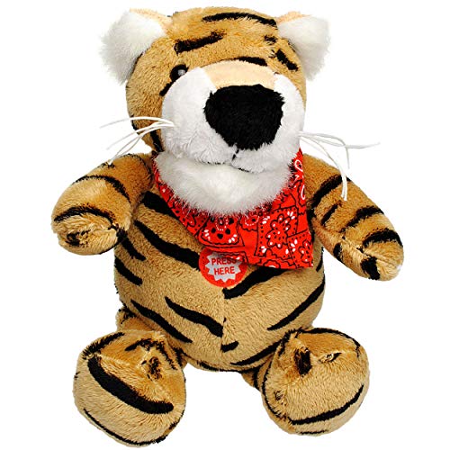 alles-meine.de GmbH Plüschtier/Kuscheltier - süßer brauner Tiger - mit Sound & Stimme - 23 cm - superweich - Stofftier/Schmusetier groß - Geräusche Stofftier/Löwen Löwe Plü.. alles-meine.de GmbH Plüschtier/Kuscheltier - süßer brauner Tiger - mit Sound & Stimme - 23 cm - superweich - Stofftier/Schmusetier groß - Geräusche Stofftier/Löwen Löwe Plü.. von alles-meine.de GmbH