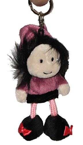 alles-meine.de GmbH Plüschtier/Schlüsselanhänger Miss Moonville - 12 cm - Puppe Vampir Dracula Schlenkerpuppe Mädchen Plüsch Anhänger Gothik alles-meine.de GmbH Plüschtier/Schlüsselanhänger Miss Moonville - 12 cm - Puppe Vampir Dracula Schlenkerpuppe Mädchen Plüsch Anhänger Gothik von alles-meine.de GmbH