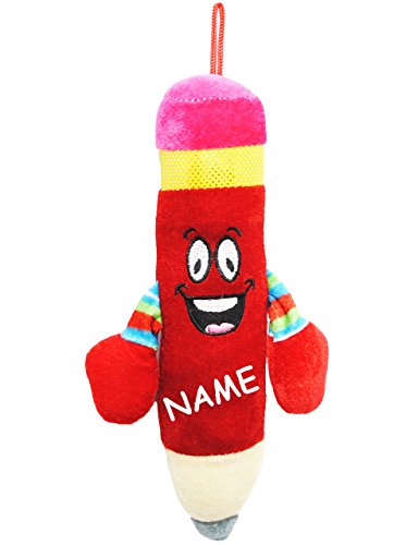 alles-meine.de GmbH Plüschtier - lustiger Stift - ROT - incl. Name - 27 cm - Schulanfang & Schultüte - Schulanfänger - superweich - Stofftier - Kuscheltier Plüschstift/groß.. alles-meine.de GmbH Plüschtier - lustiger Stift - ROT - incl. Name - 27 cm - Schulanfang & Schultüte - Schulanfänger - superweich - Stofftier - Kuscheltier Plüschstift/groß.. von alles-meine.de GmbH