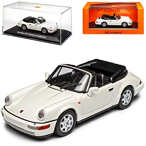 alles-meine.de GmbH Porsche 911 964 4 Cabrio Weiss 1988-1994 1/43 Minichamps Maxichamps Modell Auto mit individiuellem Wunschkennzeichen alles-meine.de GmbH Porsche 911 964 4 Cabrio Weiss 1988-1994 1/43 Minichamps Maxichamps Modell Auto mit individiuellem Wunschkennzeichen von alles-meine.de GmbH