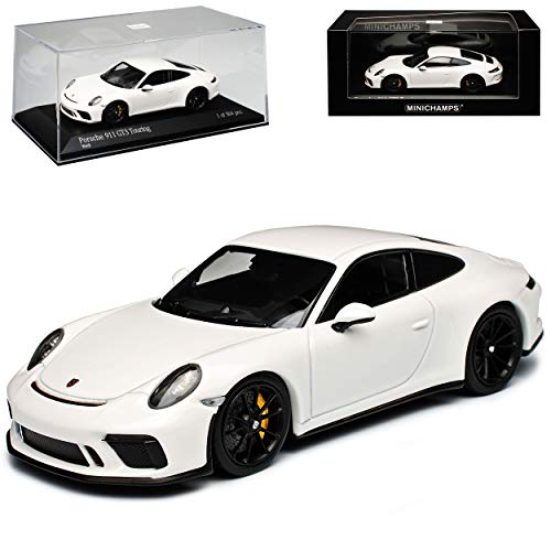 alles-meine.de GmbH Porsche 911 991 II GT3 Touring Package Weiss Modell ab 2012 Ab Facelift 2015 limitiert 1 von 504 1/43 Minichamps Modell Auto mit individiuellem Wunschkennzeic.. von alles-meine.de GmbH