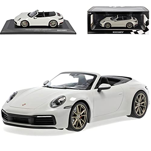 Porsche 911 992 4S Cabrio Grau Neue Generation Ab 2019 1/18 Minichamps Modell Auto mit individiuellem Wunschkennzeichen Porsche 911 992 4S Cabrio Grau Neue Generation Ab 2019 1/18 Minichamps Modell Auto mit individiuellem Wunschkennzeichen von alles-meine.de GmbH