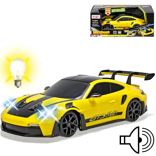 alles-meine.de GmbH Porsche 911 992 GT3 RS Coupe Gelb mit Schwarz Neue Generation Ab 2019 Version Ab 2022 mit Licht und Sound Version 1/24 Modell Auto alles-meine.de GmbH Porsche 911 992 GT3 RS Coupe Gelb mit Schwarz Neue Generation Ab 2019 Version Ab 2022 mit Licht und Sound Version 1/24 Modell Auto von alles-meine.de GmbH
