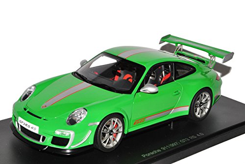 alles-meine.de GmbH Porsche 911 997 GT3 RS 4.0 Grün Silber 2004-2012 78149 1/18 Auto*Art Modell Auto mit individiuellem Wunschkennzeichen alles-meine.de GmbH Porsche 911 997 GT3 RS 4.0 Grün Silber 2004-2012 78149 1/18 Auto*Art Modell Auto mit individiuellem Wunschkennzeichen von alles-meine.de GmbH