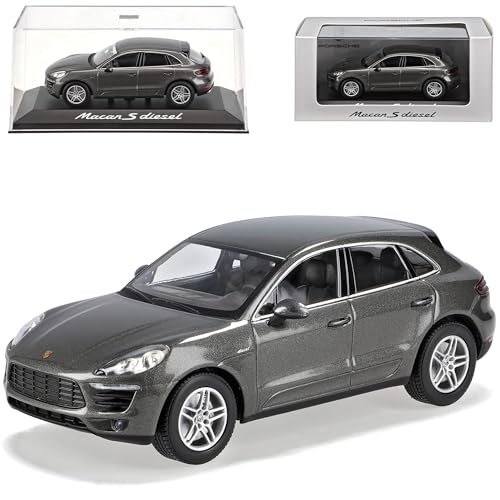 alles-meine.de GmbH Porsche Macan S Diesel SUV Grau Ab 2013 1/43 Minichamps Modell Auto mit individiuellem Wunschkennzeichen alles-meine.de GmbH Porsche Macan S Diesel SUV Grau Ab 2013 1/43 Minichamps Modell Auto mit individiuellem Wunschkennzeichen von alles-meine.de GmbH