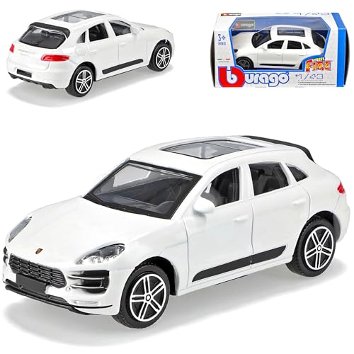 alles-meine.de GmbH Porsche Macan Weiss 1. Generation Ab 2014 1/43 Burago Modell Auto mit individiuellem Wunschkennzeichen alles-meine.de GmbH Porsche Macan Weiss 1. Generation Ab 2014 1/43 Burago Modell Auto mit individiuellem Wunschkennzeichen von alles-meine.de GmbH