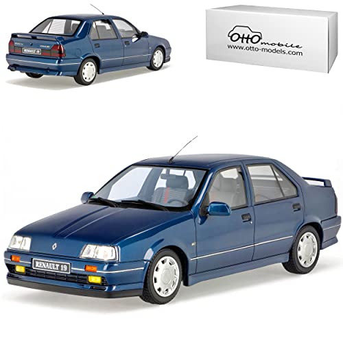 alles-meine.de GmbH Renautl 19 Chamade Phase 1 16Ss Limousine Blau 1988-1997 Nr 356 1/18 Otto Modell Auto mit individiuellem Wunschkennzeichen von alles-meine.de GmbH