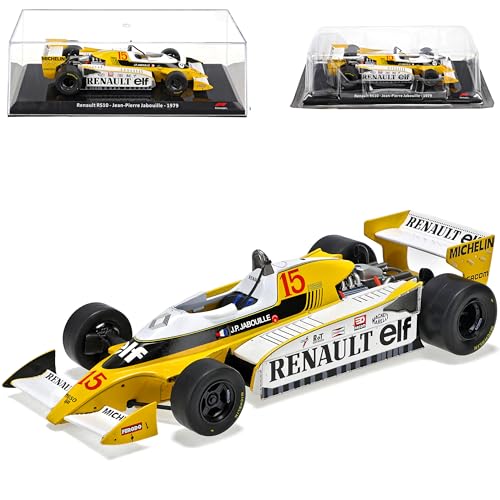 alles-meine.de GmbH Renautl RS10 Jean Pierre Jabouille 1979 Formel 1 mit Sockel und Vitrine 1/24 Modell Auto alles-meine.de GmbH Renautl RS10 Jean Pierre Jabouille 1979 Formel 1 mit Sockel und Vitrine 1/24 Modell Auto von alles-meine.de GmbH