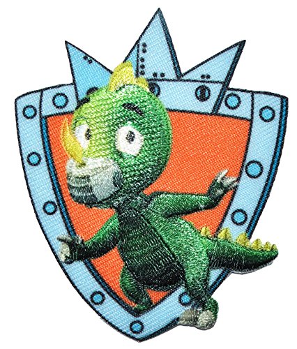 alles-meine.de GmbH Ritter Rost - Bügelbild - Drache Koks - 5,5 cm * 6,5 cm - Ritterburg - Applikation/Aufnäher gewebter Flicken - Prinz Burgen - Eisenhart und voll verbeult - .. alles-meine.de GmbH Ritter Rost - Bügelbild - Drache Koks - 5,5 cm * 6,5 cm - Ritterburg - Applikation/Aufnäher gewebter Flicken - Prinz Burgen - Eisenhart und voll verbeult - .. von alles-meine.de GmbH