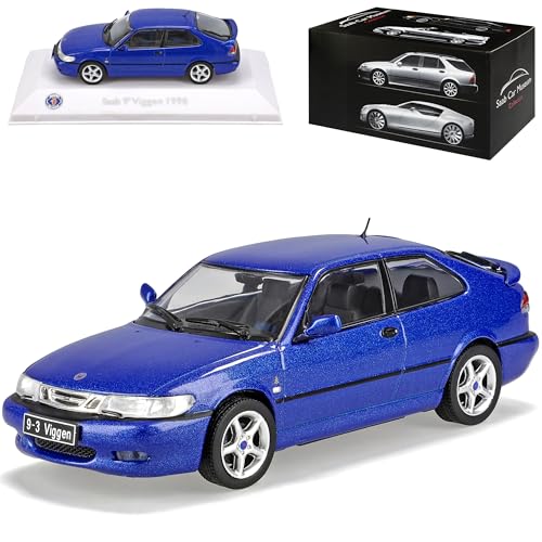alles-meine.de GmbH Saab 9-3 YS3D Viggen Coupe Blau 1. Generation 1998-2003 1/43 Atlas Modell Auto mit individiuellem Wunschkennzeichen alles-meine.de GmbH Saab 9-3 YS3D Viggen Coupe Blau 1. Generation 1998-2003 1/43 Atlas Modell Auto mit individiuellem Wunschkennzeichen von alles-meine.de GmbH