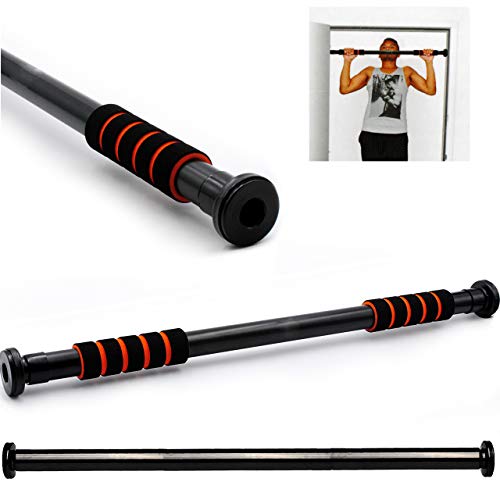 alles-meine.de GmbH Schaukel - Zubehör Artikelwahl Türreck/Klimmzugstange - 63 bis 96 cm - 120 kg - verstellbar - für Türrahmen - EXTRA STARK - Edelstahl - Schichtpolsterun.. von alles-meine.de GmbH