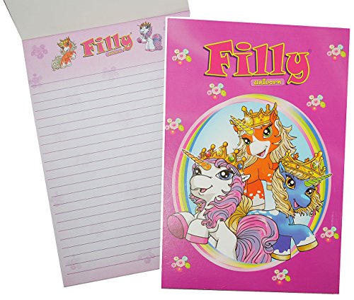 alles-meine.de GmbH Schreibblock - Filly Pferd liniert A 5 - rosa pink Kinder Kind Unicorn Einhorn - Notizblock für Kinder Mädchen - Block/Notizzettel Schule Schulanfang - Einh.. alles-meine.de GmbH Schreibblock - Filly Pferd liniert A 5 - rosa pink Kinder Kind Unicorn Einhorn - Notizblock für Kinder Mädchen - Block/Notizzettel Schule Schulanfang - Einh.. von alles-meine.de GmbH