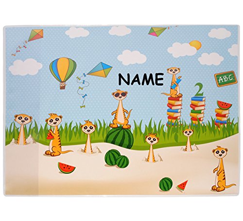 alles-meine.de GmbH Schreibtischunterlage - Motive wählbar 50 x 39 cm - inkl. Name - Schreibunterlage - Unterlage Tischunterlage/Knetunterlage/Bastelunterlage abwischbar - .. von alles-meine.de GmbH