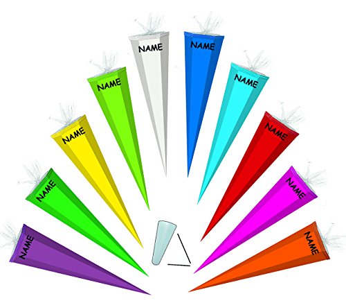 alles-meine.de GmbH Schultüte/Bastelschultüte - Pink - 50 cm incl. Namen mit Tüllabschluß - Zuckertüte - Rohling zum Basteln, Bemalen und Bekleben Bastelschultüte alles-meine.de GmbH Schultüte/Bastelschultüte - Pink - 50 cm incl. Namen mit Tüllabschluß - Zuckertüte - Rohling zum Basteln, Bemalen und Bekleben Bastelschultüte von alles-meine.de GmbH