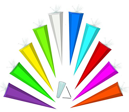 alles-meine.de GmbH Schultüte/Bastelschultüte - hell Grün - 50 cm mit Tüllabschluß - Zuckertüte - Rohling zum Basteln, Bemalen und Bekleben Bastelschultüte alles-meine.de GmbH Schultüte/Bastelschultüte - hell Grün - 50 cm mit Tüllabschluß - Zuckertüte - Rohling zum Basteln, Bemalen und Bekleben Bastelschultüte von alles-meine.de GmbH