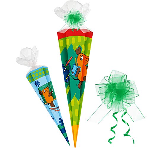 alles-meine.de GmbH Schultüte - Die Sendung mit der Maus - 50 cm - 6 eckig - incl. Schleife - Tüllabschluß - Zuckertüte - mit/ohne Kunststoff Spitze - Schultütenschleife/Zuck.. alles-meine.de GmbH Schultüte - Die Sendung mit der Maus - 50 cm - 6 eckig - incl. Schleife - Tüllabschluß - Zuckertüte - mit/ohne Kunststoff Spitze - Schultütenschleife/Zuck.. von alles-meine.de GmbH