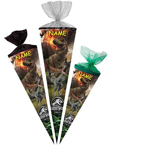 alles-meine.de GmbH Schultüte - Dinosaurier - kompatibel mit Jurassic World 35-100 cm Größe wählbar inkl. Name - Zuckertüte - Tüllabschluß/Filzabschluß - eckig/rund -.. alles-meine.de GmbH Schultüte - Dinosaurier - kompatibel mit Jurassic World 35-100 cm Größe wählbar inkl. Name - Zuckertüte - Tüllabschluß/Filzabschluß - eckig/rund -.. von alles-meine.de GmbH