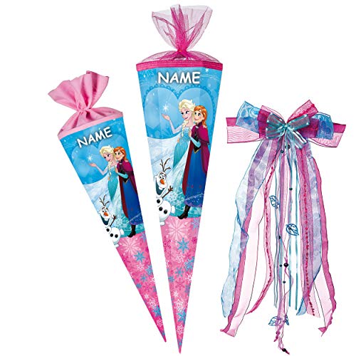 alles-meine.de GmbH Schultüte - die Eiskönigin - Frozen - 100 cm - 12 eckig - incl. Name und große Schleife - Organza Abschluß - Zuckertüte - mit/ohne Kunststoff Spitze - N.. alles-meine.de GmbH Schultüte - die Eiskönigin - Frozen - 100 cm - 12 eckig - incl. Name und große Schleife - Organza Abschluß - Zuckertüte - mit/ohne Kunststoff Spitze - N.. von alles-meine.de GmbH