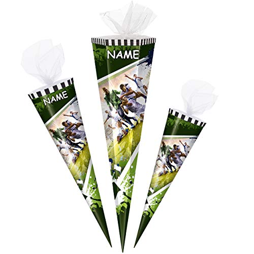 alles-meine.de GmbH Schultüte - Fußball & Fußballspieler - 85 cm - 6 eckig - incl. Name - Tüllabschluß - Zuckertüte - mit/ohne Kunststoff Spitze - Markneukirchen - Jungen Mädch.. alles-meine.de GmbH Schultüte - Fußball & Fußballspieler - 85 cm - 6 eckig - incl. Name - Tüllabschluß - Zuckertüte - mit/ohne Kunststoff Spitze - Markneukirchen - Jungen Mädch.. von alles-meine.de GmbH