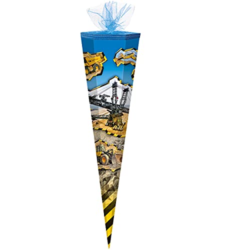 alles-meine.de GmbH Schultüte _ Größe + Motiv wählbar _ 6 eckig - Zuckertüte - Tüllabschluß - Junge - Bagger Tagebau Baufahrzeuge Kran Baustelle Radlader Baustellenfahrzeug Fahrz.. alles-meine.de GmbH Schultüte _ Größe + Motiv wählbar _ 6 eckig - Zuckertüte - Tüllabschluß - Junge - Bagger Tagebau Baufahrzeuge Kran Baustelle Radlader Baustellenfahrzeug Fahrz.. von alles-meine.de GmbH